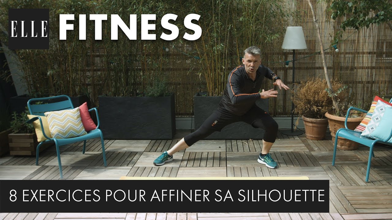 8 exercices pour affiner sa silhouette┃ELLE Fitness