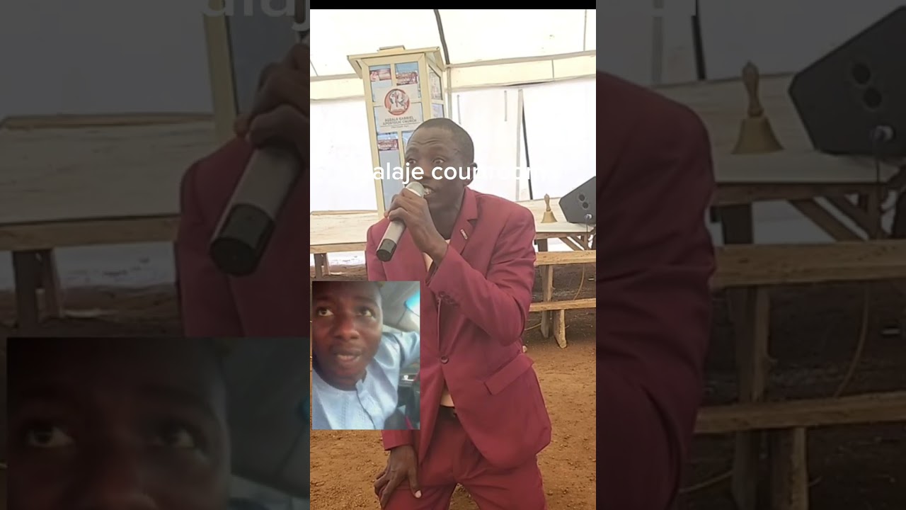 Pastor Gabriel shed tears of joy when Muideen appreciates God on hw favor found him. Agbala Gabriel
