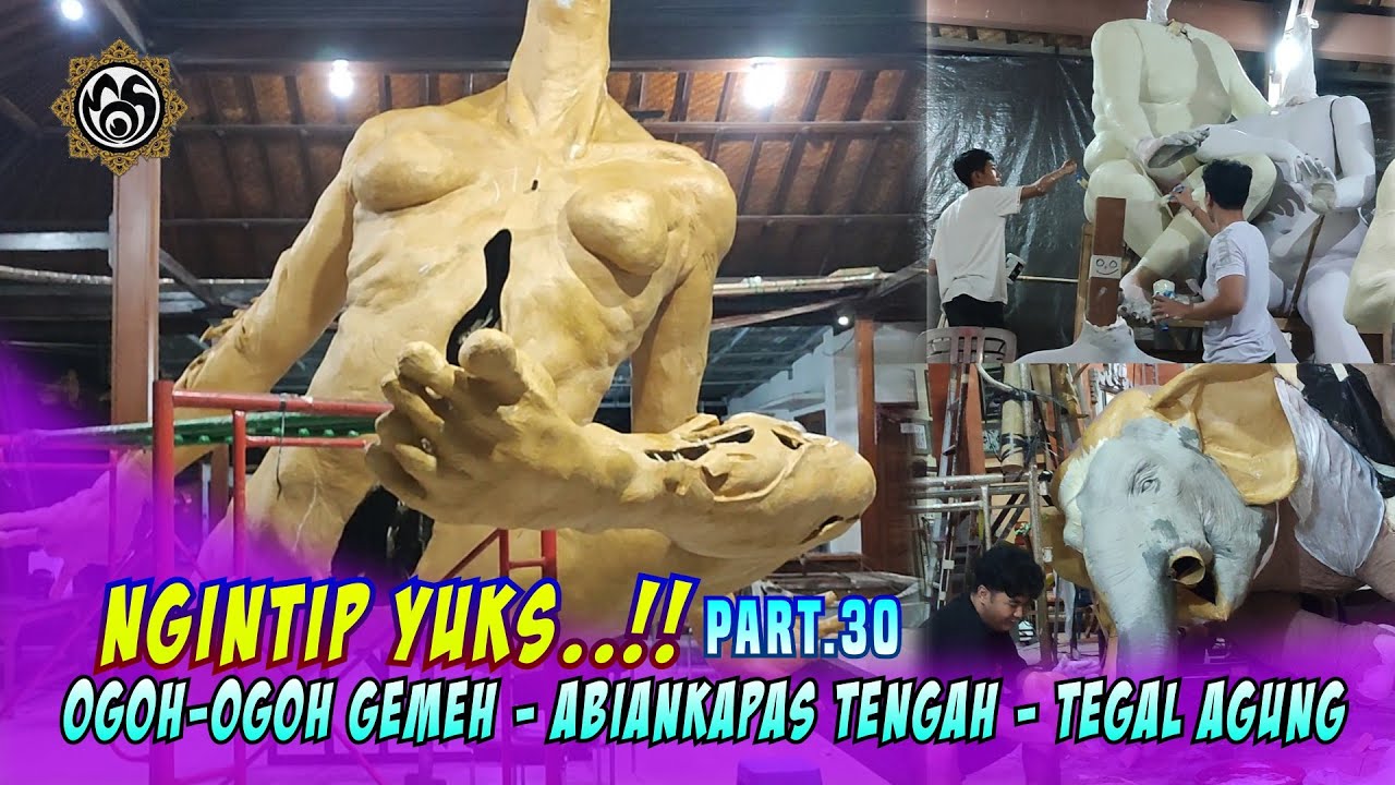 Ngintip.30 Ogoh-ogoh Gemeh - AbianKapas Tengah - Tegal Agung #mos_bali 