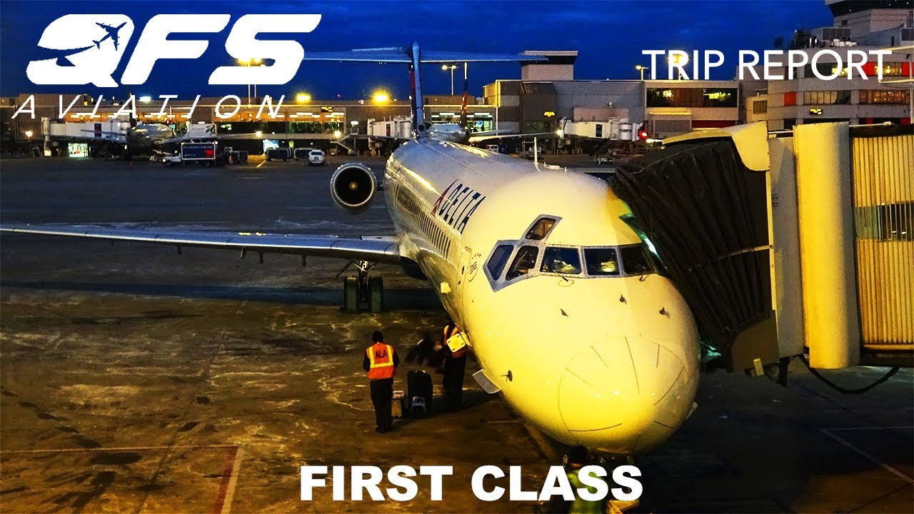 TRIP REPORT | Delta Airlines - MD 88 - Atlanta (ATL) to Tampa (TPA) | First Class