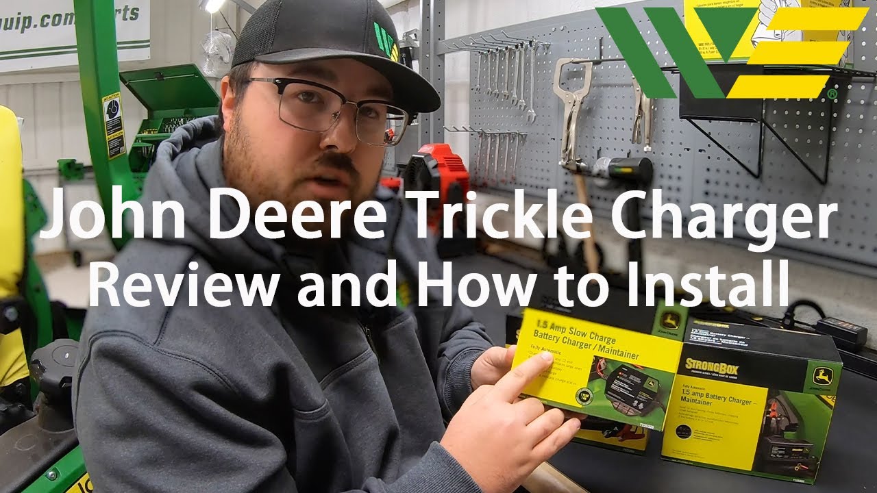 John Deere Battery Trickle Charger Review | How and When to Use a Battery Tender on Your Equipment