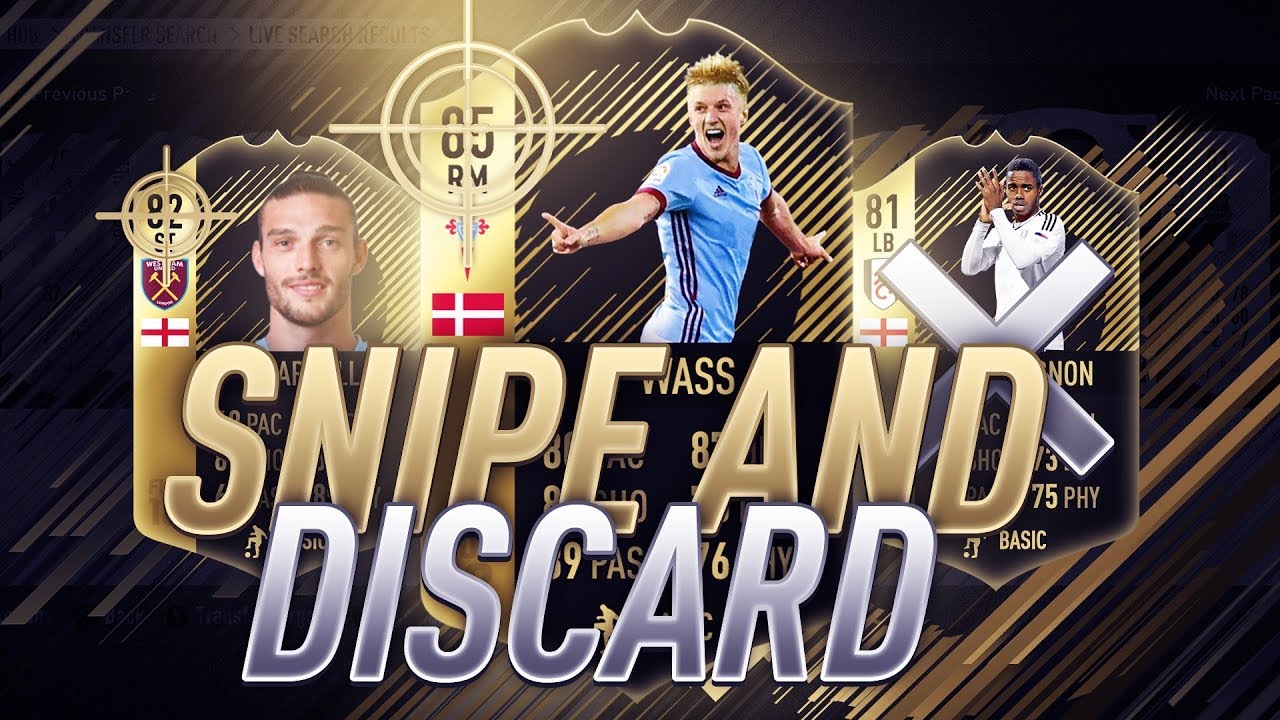 SNIPE AND DISCARD CHALLENGE VS SPINBROS! (FIFA 18 Trading Series)