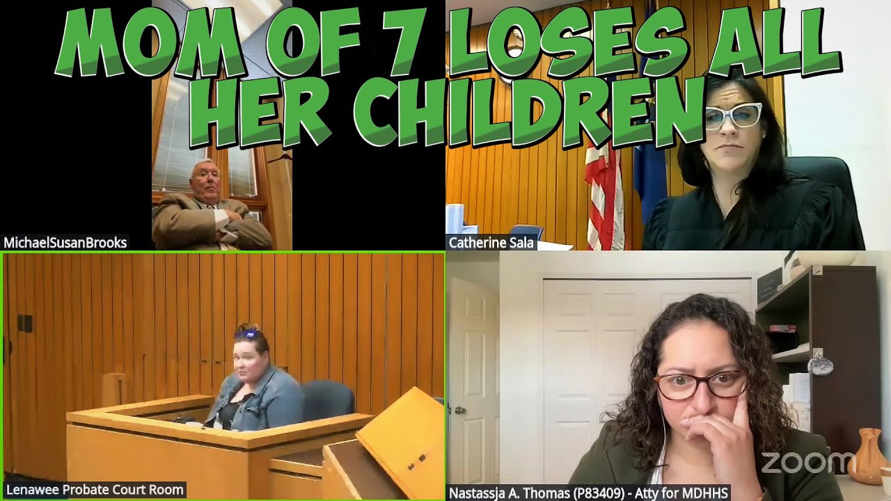 Mom of 7 Loses ALL Her Children - Court Reveals Shocking Details