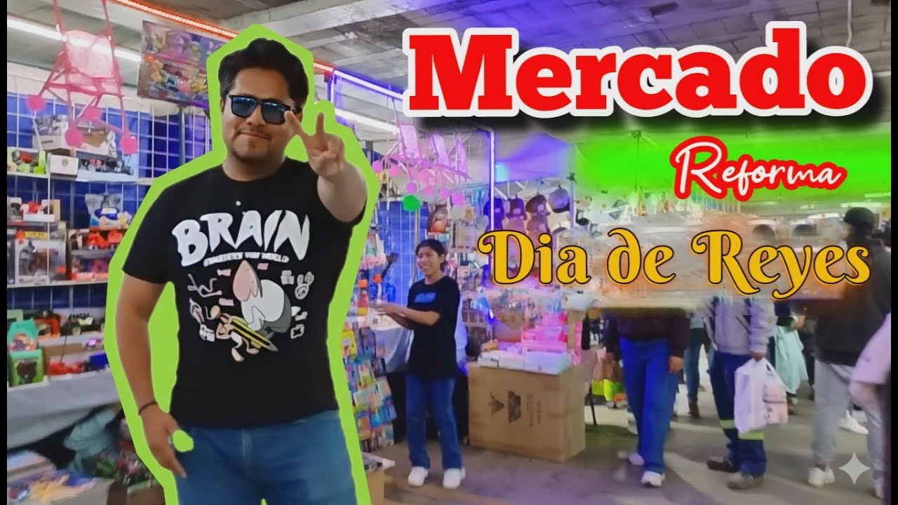 Tianguis de juguetes  Reyes Magos en Mercado Reforma , no creeras lo que pasó .