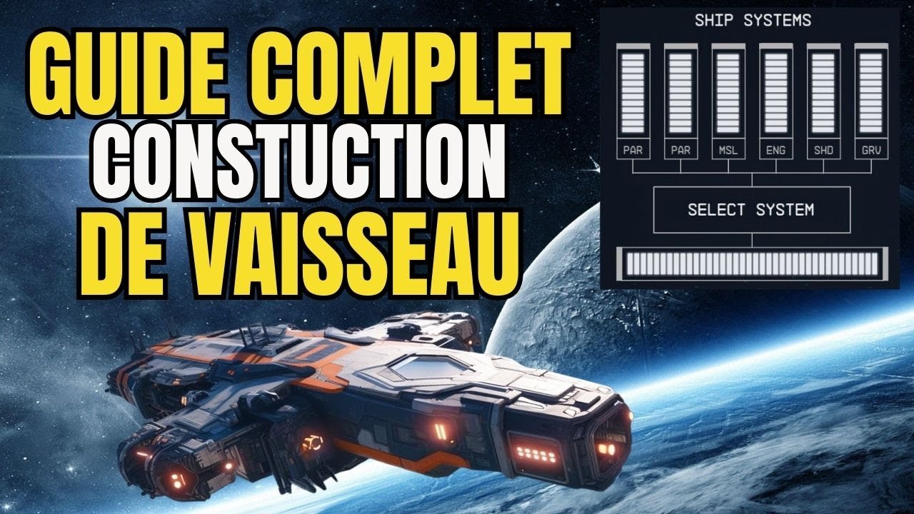 TOUT SAVOIR POUR BIEN CONSTRUIRE SON VAISSEAU !! GUIDE STARFIELD CONSTRUCTION VAISSEAU SPATIAL 🚀