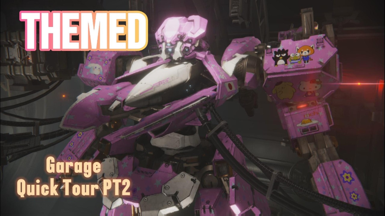 Armored Core 6 - Garage Quick Tour Pt.2 (Themed)