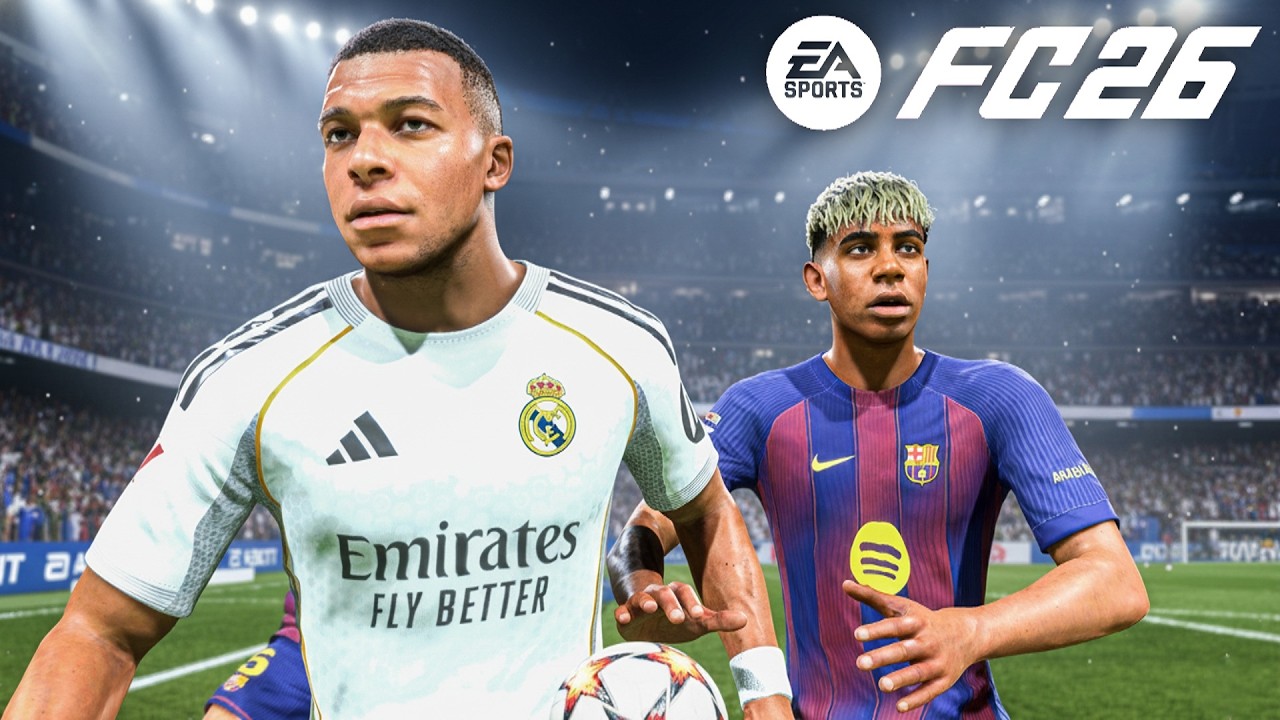 EA FC 26 - Real Madrid vs Barcelona | La Liga PS5 PRO gameplay 4K 60FPS