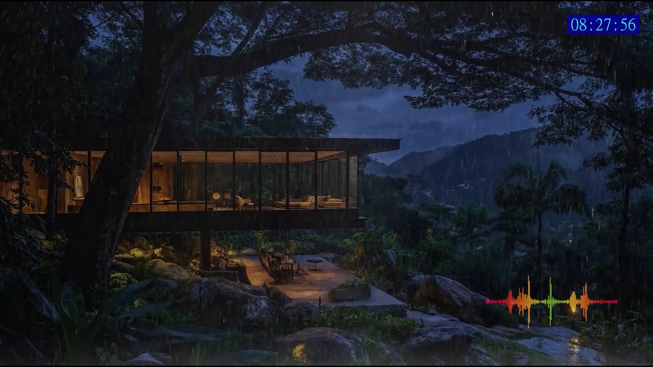 Rain and Gentle Thunder for Ultimate Deep Sleep