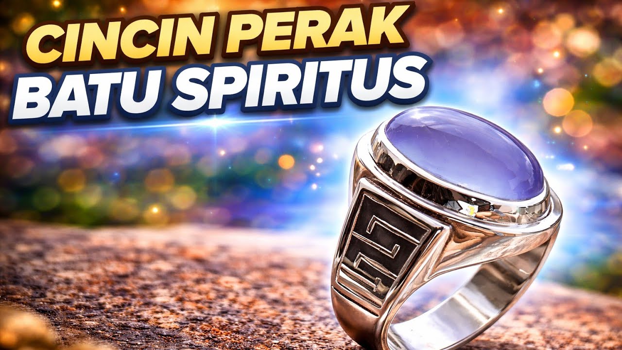Membuat cincin perak batu spirtus