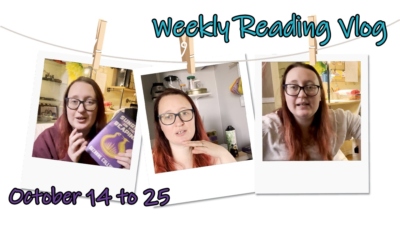 Weekly Reading Vlog | October 14 to 25 | This one is a shorty one! 🫠