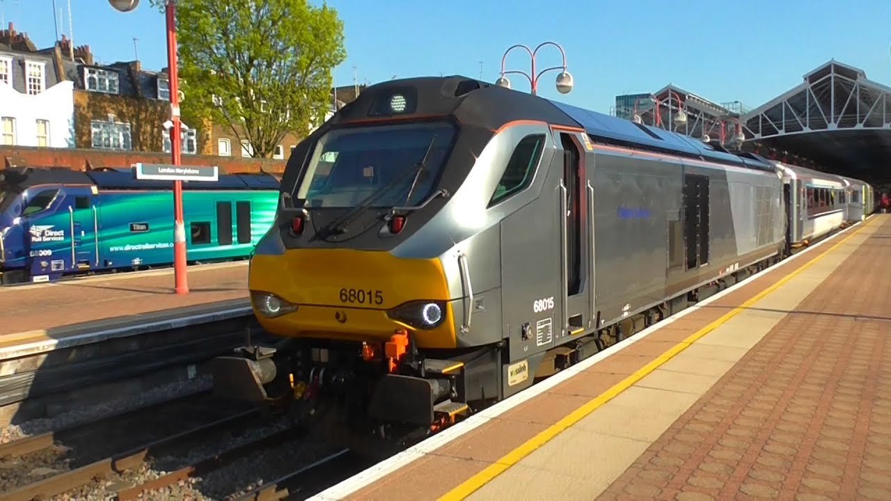 Chiltern Railways Class 68 / Mk3 set Ride: London Marylebone to Banbury - 20/04/18