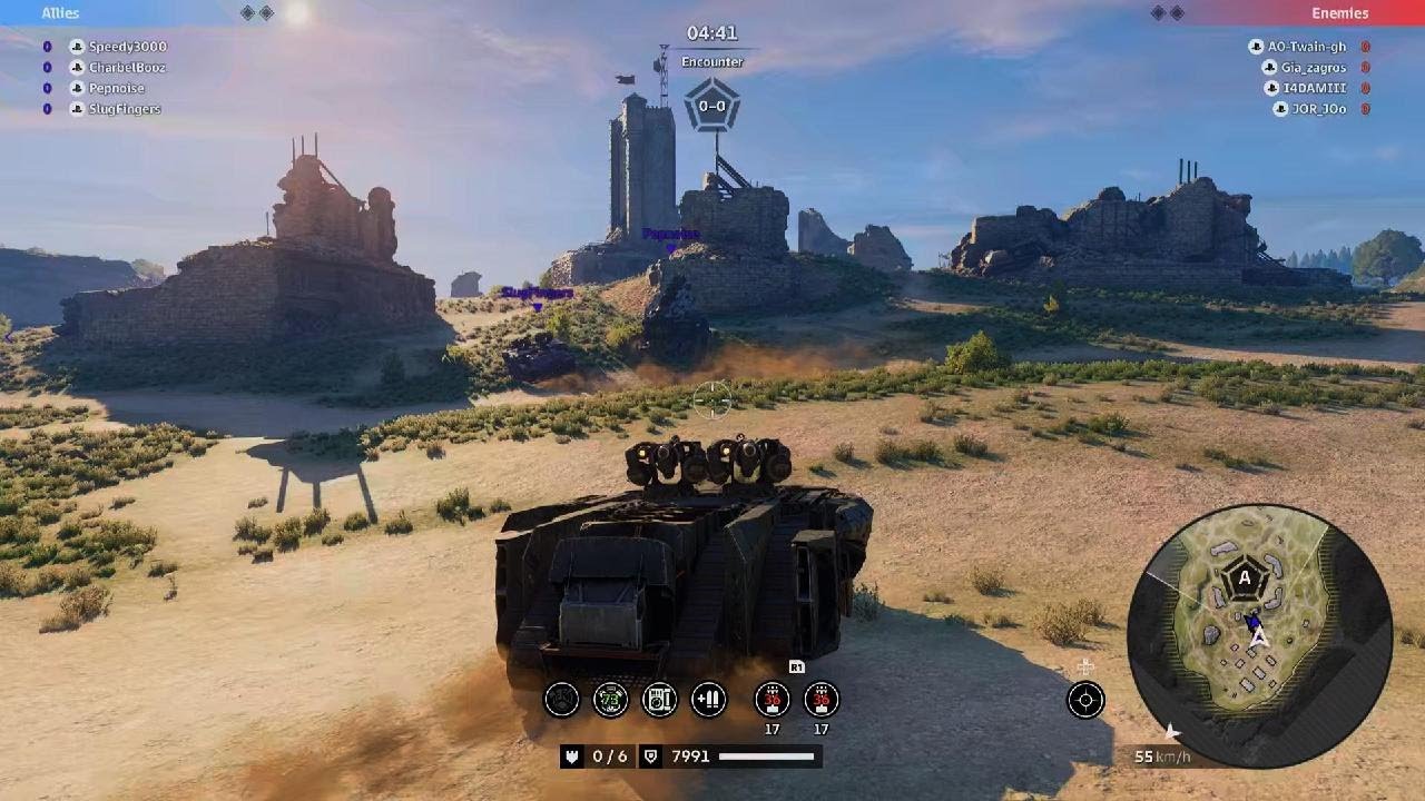 Crossout Leviathans Clan War - JCO vs ROOF