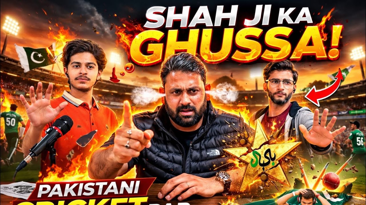 Shah Ji Ka Ghussa 😡 | Pakistani Cricket Nishanay Par! 🏏🔥