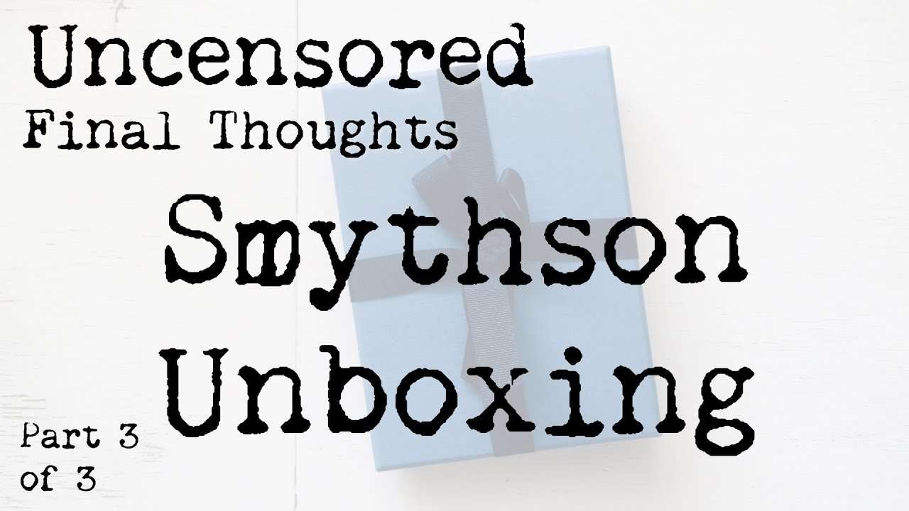 British luxury stationery unboxing final thoughts - part 3 of 3  - Smythson Bijou Organiser