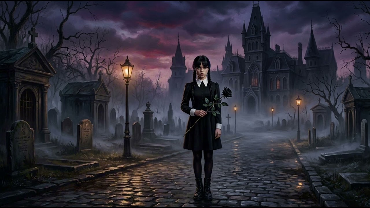 Уэнсдей Аддамс: Танец во тьме (Премьера мрачной песни) | Wednesday Addams Gothic Song