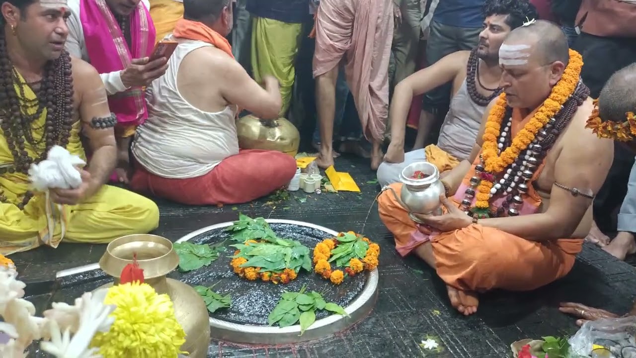 आज दिनांक 14/02/26 दिन शनिवार को बाबा बैद्यनाथ धाम का श्रृंगार पूजा दर्शन हर हर महादेव ॐ नमः शिवाय 