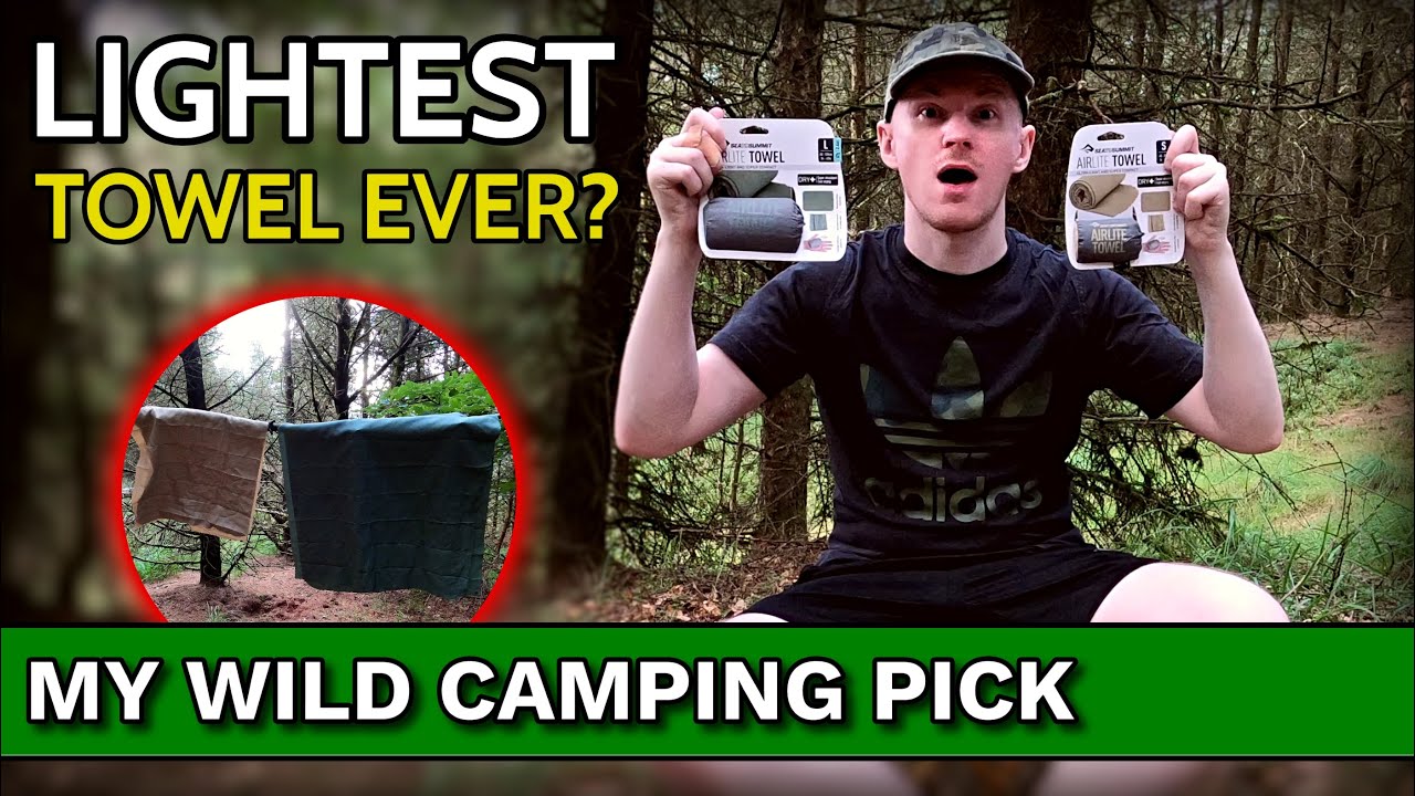 Sea to Summit Airlite Towels | My Wild Camping Pick 🏕️