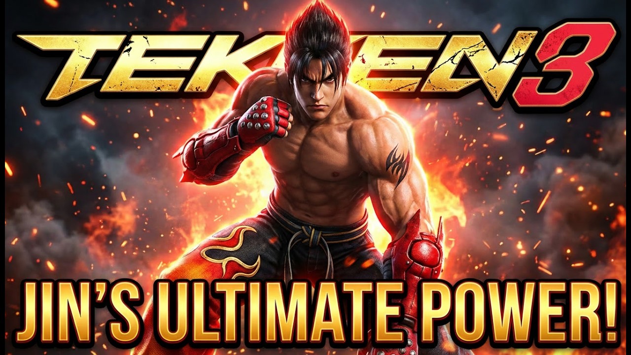 Tekken 3 - Jin Kazama Full Arcade Mode Playthrough | Classic PS1 Longplay 2026