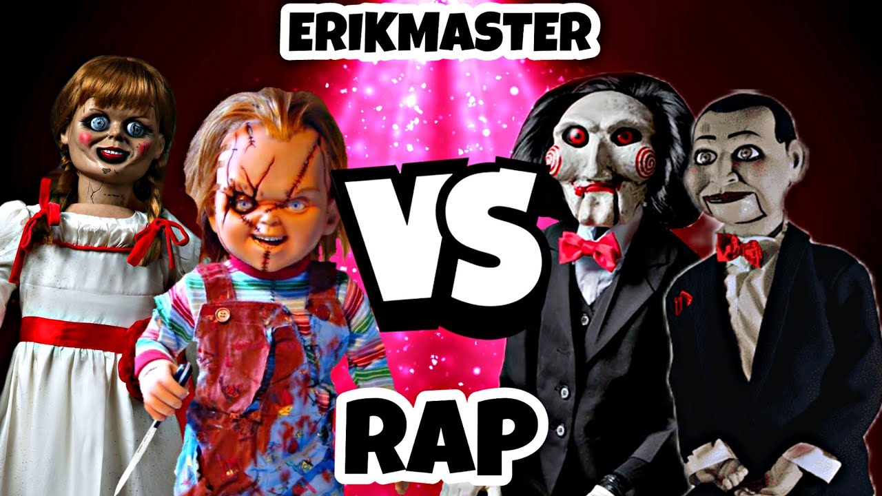CHUCKY VS ANABELLE VS TÍTERE VS BILLY | Épicas Batallas De Rap Del Frikismo