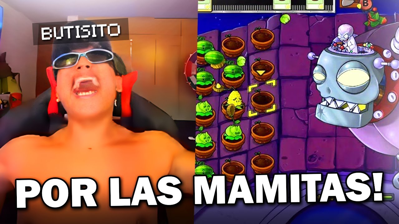 😂 BUTI JUEGA EL FINAL DE PLANTA VS ZOMBIES 🧟‍♂️ ¿PODRÁ PASARLO?
