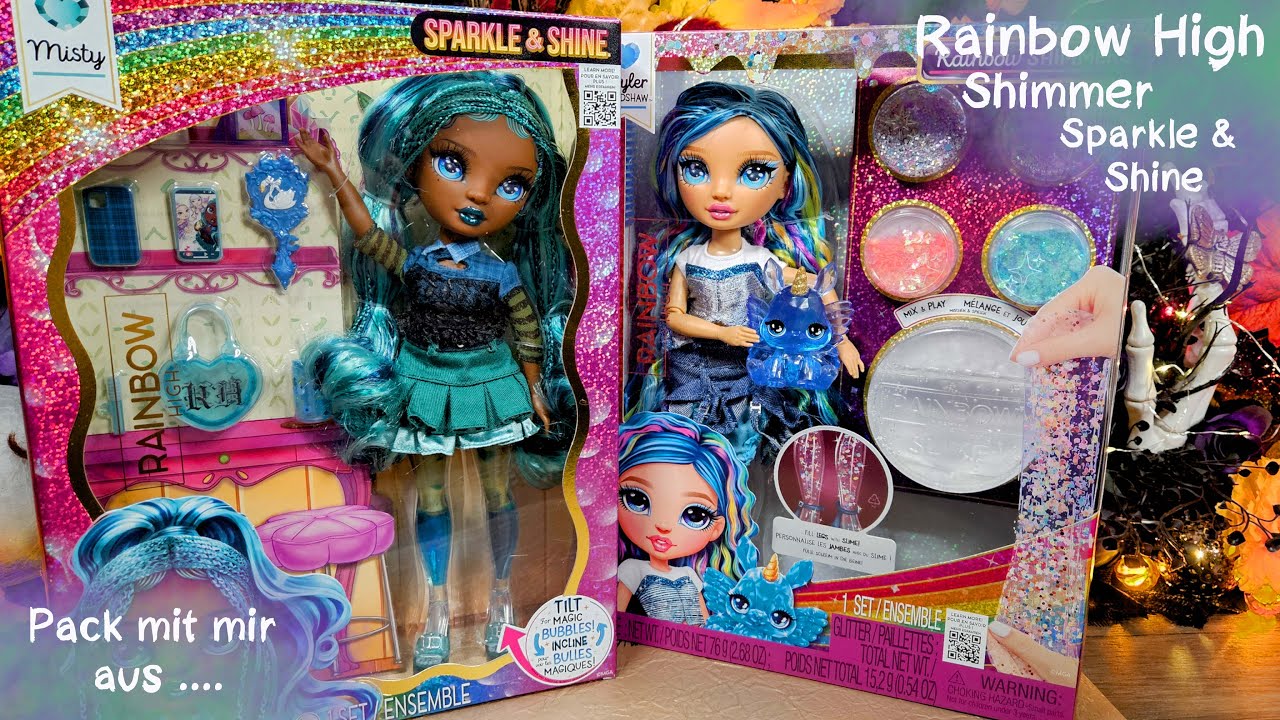 Sparkle & Shine Misty &Shimmers  Skyler Bradshaw #rainbowhigh