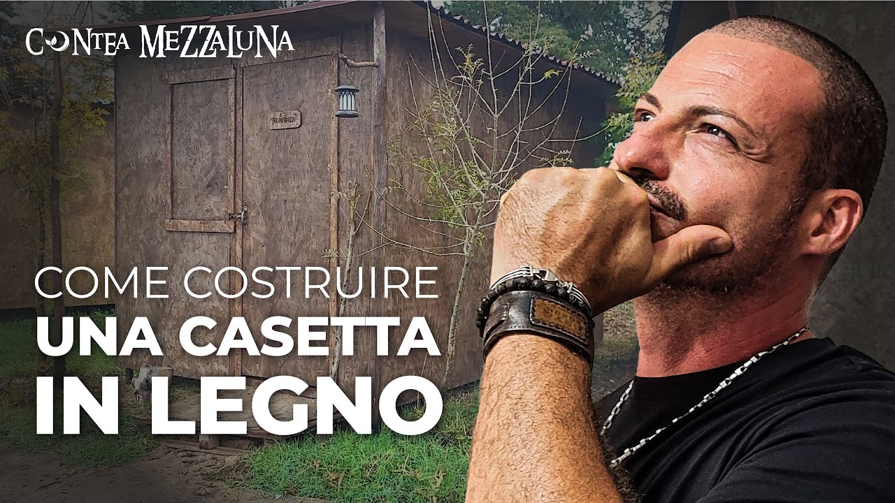 Questa CASA NEL BOSCO la possono COSTRUIRE TUTTI