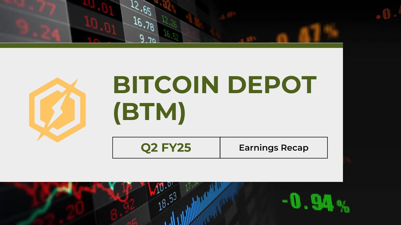 Bitcoin Depot (BTM) Q2 2025 Earnings 🚀 Net Income Triples | Global Expansion & Cash Flow Growth