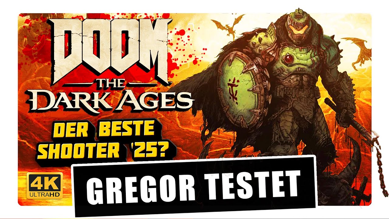 Gregor testet DOOM: THE DARK AGES ✰ Die NEUE REFERENZ für Single-Player-EGOSHOOTER? (Review / Test)