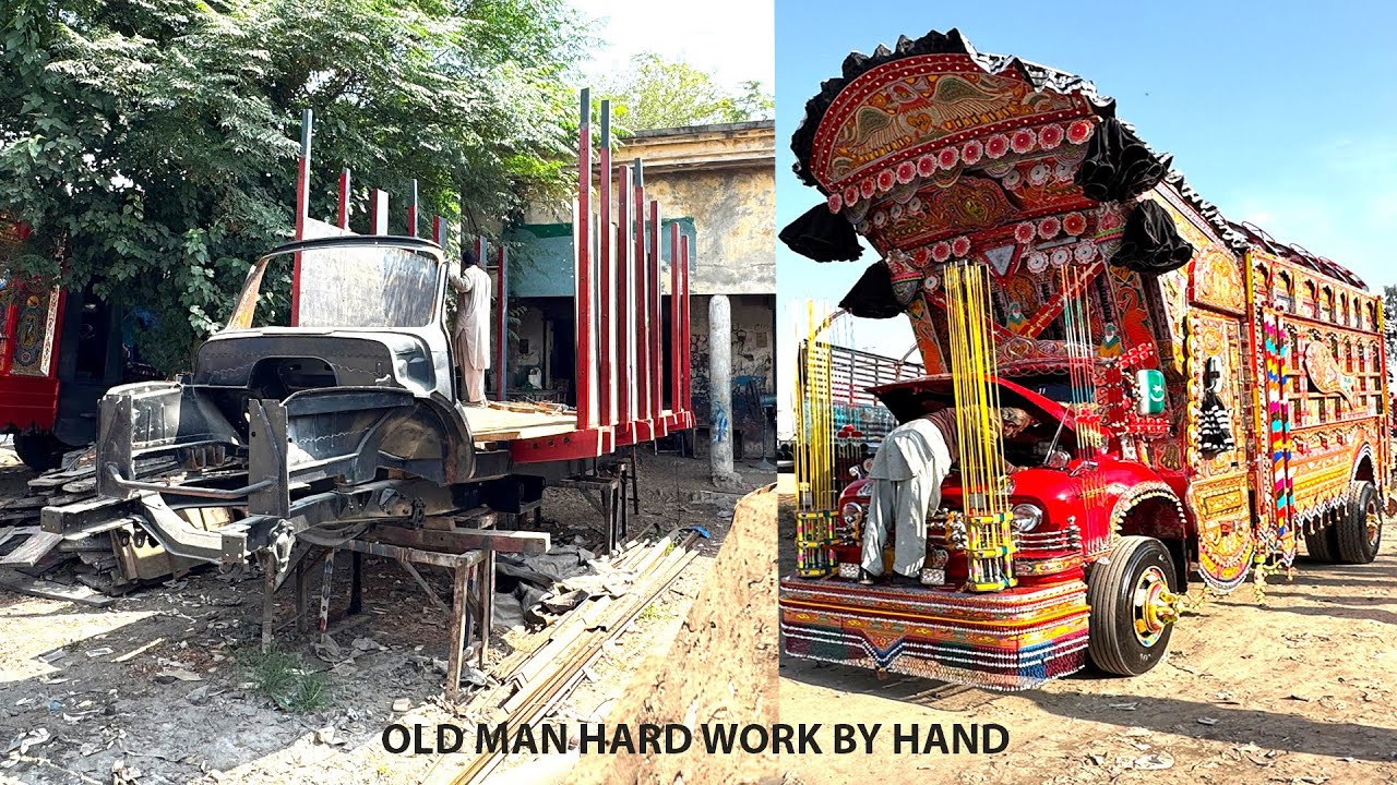 Handmade Pakistani Truck Built From Zero | Traditional Mechanic Full Process