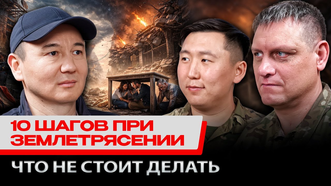 Землетрясение в Алматы: что делать и чего нельзя? 10 шагов от ДЧС