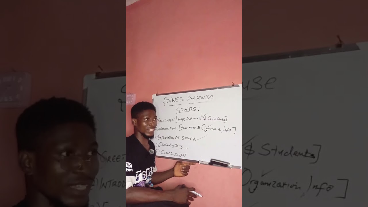 How to Defend SIWES 2025