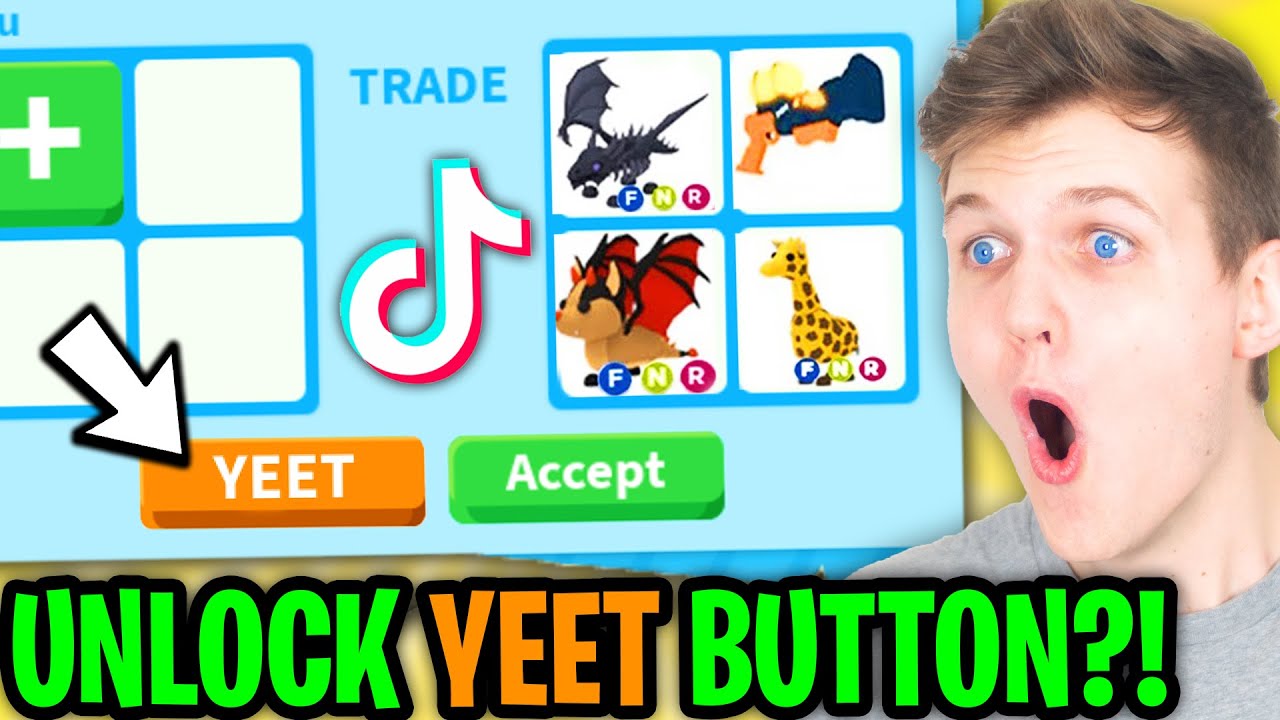 Can We Get These SECRET ADOPT ME TIK TOK HACKS To ACTUALLY WORK!? (YEET BUTTON?!)