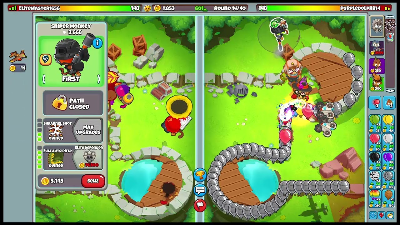 Bloons TD Battles 2 (Using Etienne)