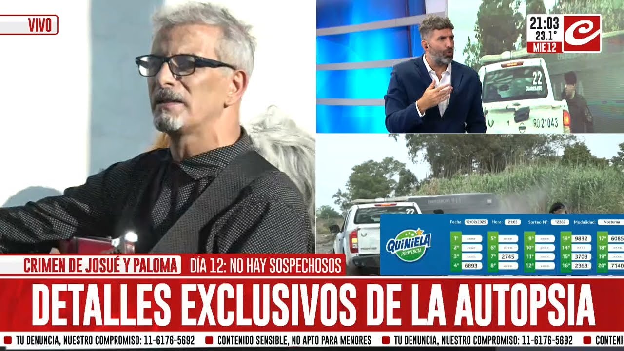 Crimen de Josué y Paloma: detalles exclusivos de la autopsia