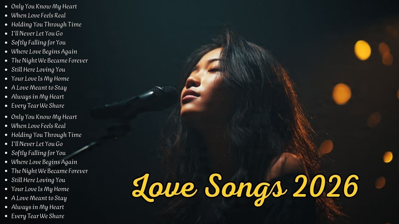 Romantic Love Songs 2026 🎶 | Easy Listening Ballads & Dreamy Emotional Playlist |#lovesong