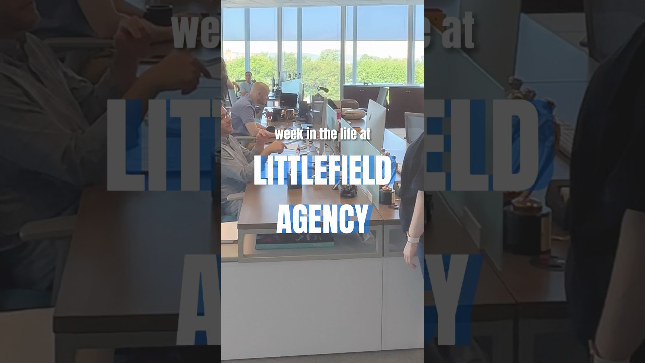 A week in the life at Littlefield Agency! #advertisingagency #weekinthelife #agencylife