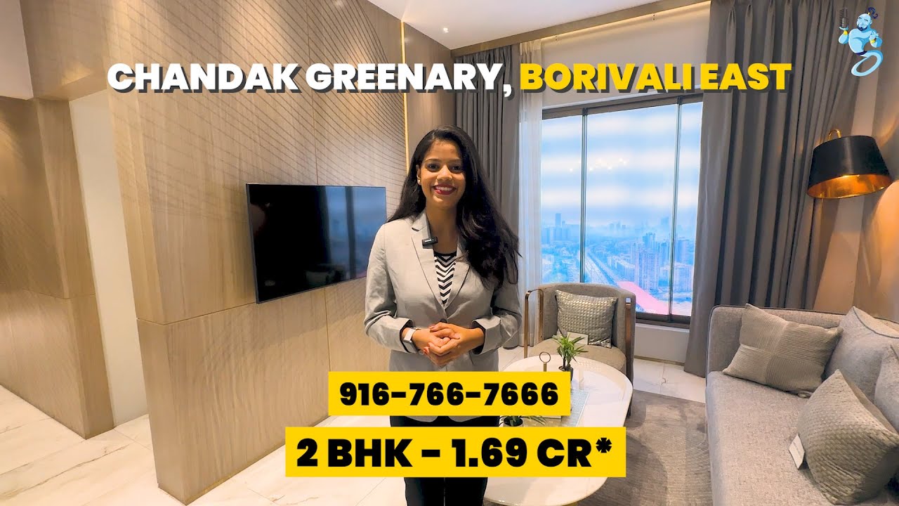 Chandak Greenairy Borivali East | 2 BHK | Sample Flat Tour