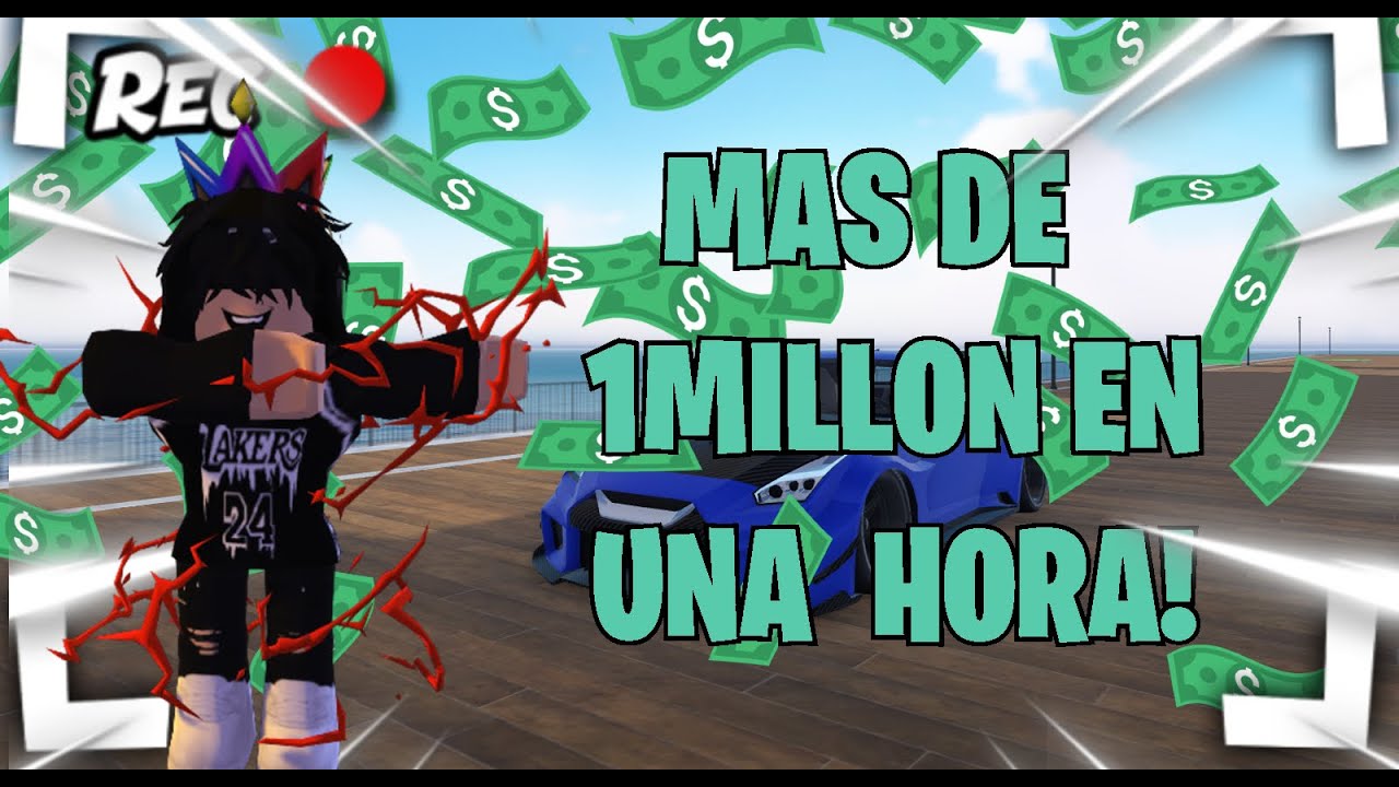 Como conseguir dinero facil y RAPIDO en Drive world | Roblox💰