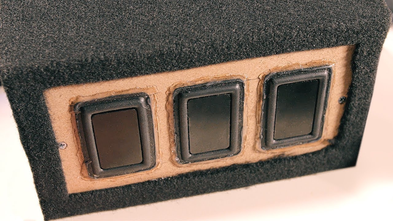 Bass Radiator vs Sealed - Test (HMMM)