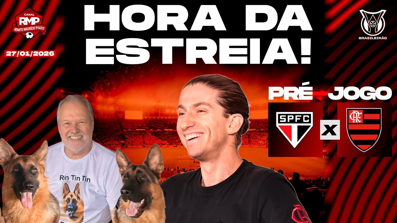 AGORA É PRA VALER! FLAMENGO ESTREIA TIME TITULAR CONTRA O SÃO PAULO