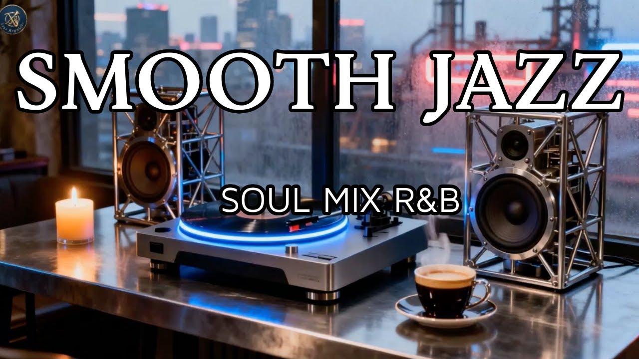 Smooth Jazz Coffee ☕ Cozy Evening Ambience for Focus, Relax & Stress Relief