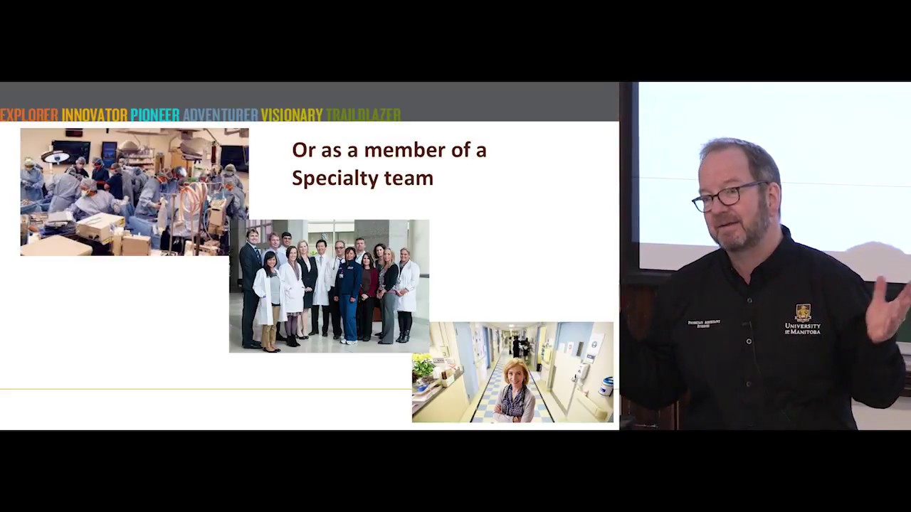 Master of Physician Assistant Max Rady College of Medicine Information Session