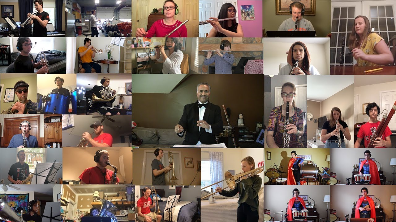 NC State Wind Ensemble - Virtual Class Project - Danzón No. 2 by Arturo Márquez