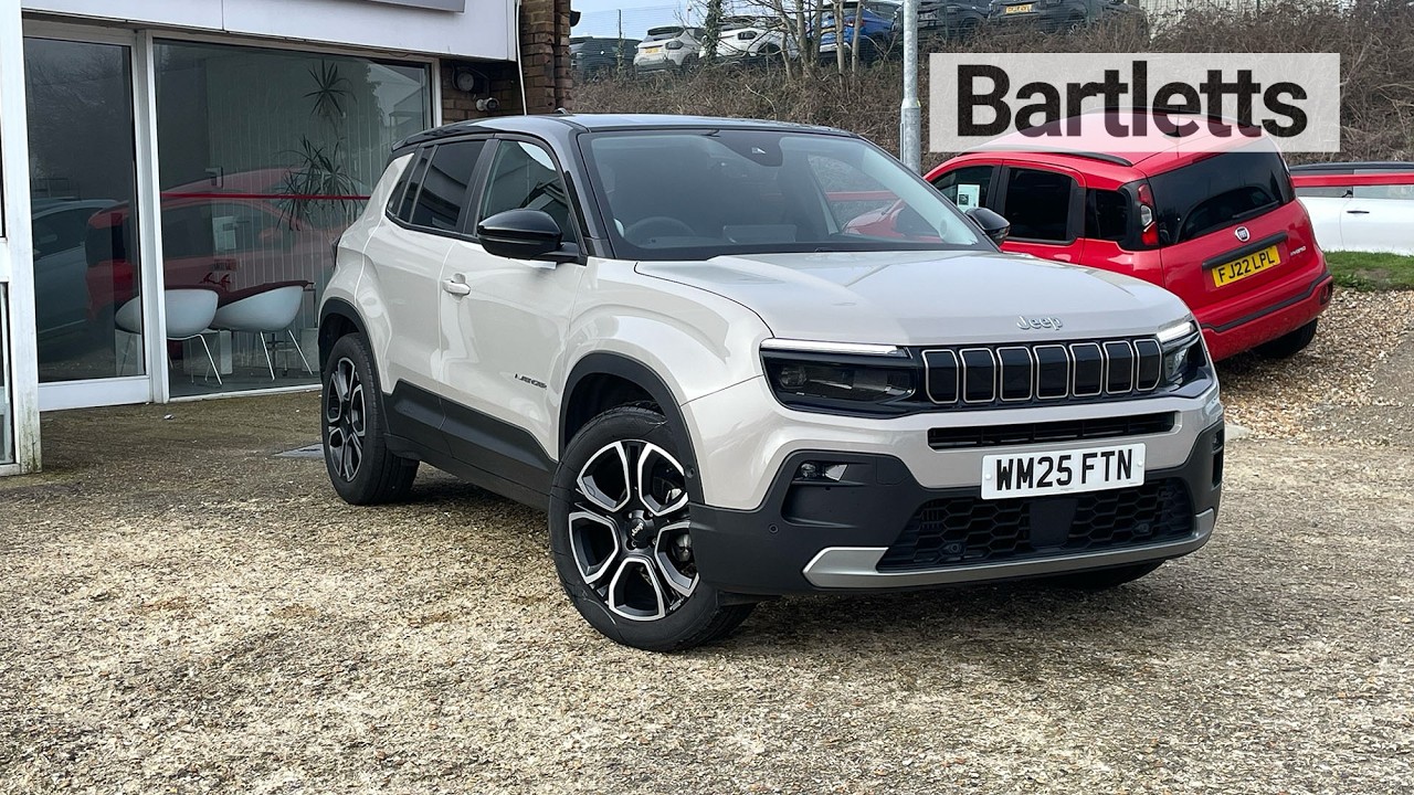 Stone 2025 Jeep Avenger 1.2 Summit 100PS at Bartletts Hastings