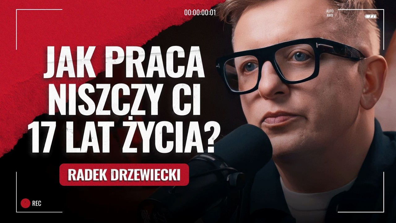 Żyjesz tylko w weekendy? Jak praca niszczy Ci 17 lat życia | Radek Drzewiecki w podkaście Żurnalisty