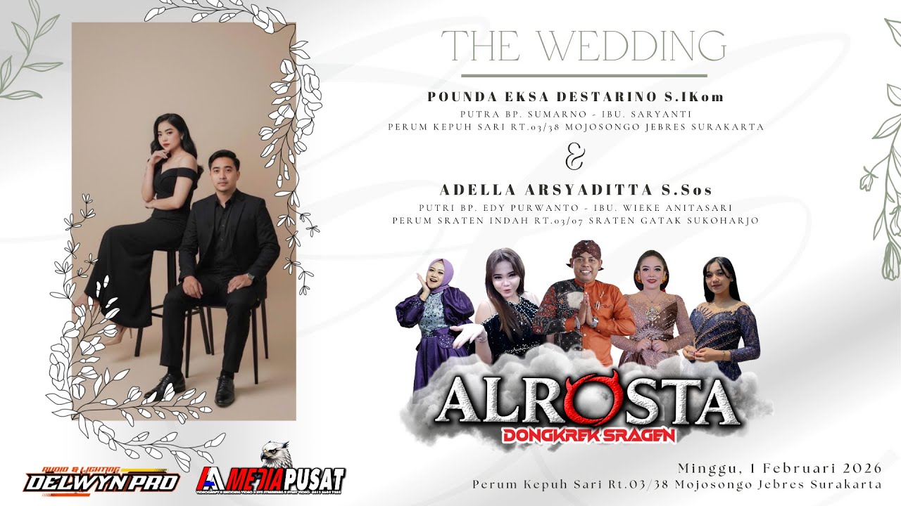 🔴LIVE ALROSTA DONGKREK - WEDDING 