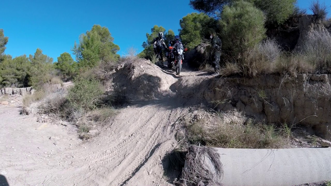Motos Trail Murcia ruta  perímetral Murcia