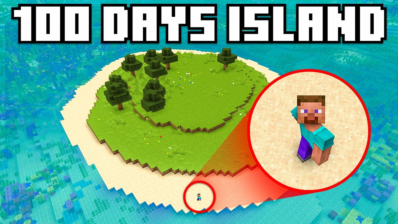100 Days on an Abandoned Island!