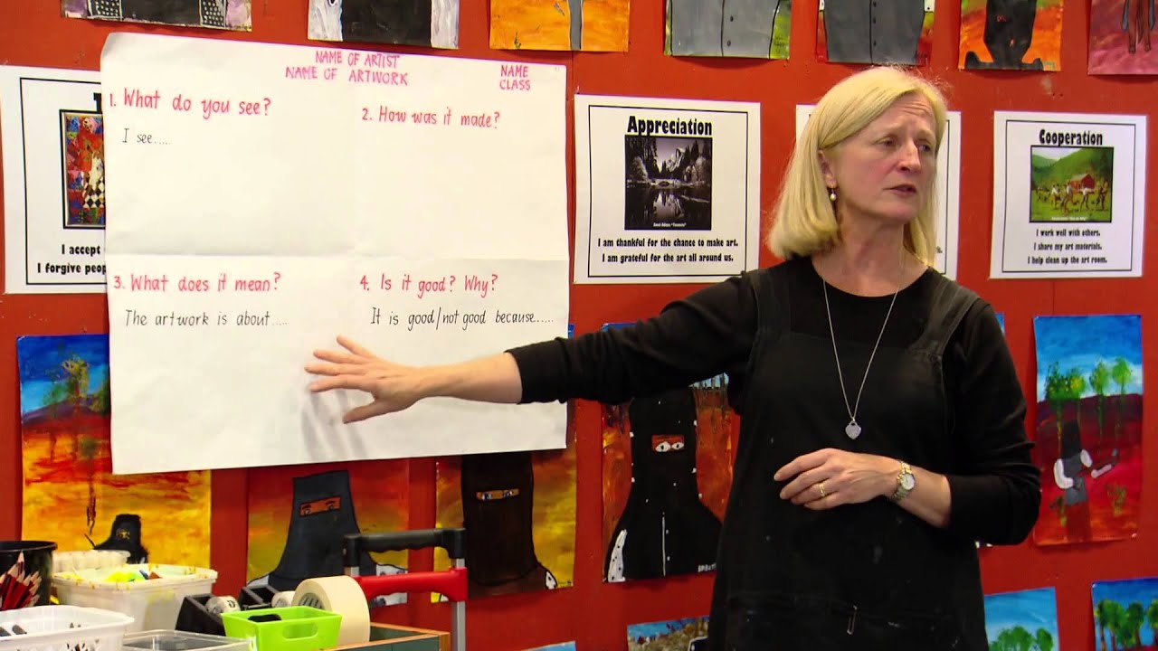 (Visual Arts 4 of 4) Responding in Visual Arts