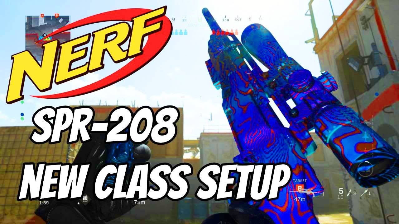 The SPR-208 got nerfed so I got a new class setup for you guys